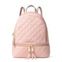 MICHAEL Michael Kors Rhea Quilted Backpack Pink logo