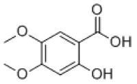 2-Hydroxy-4,5-dimethoxybenzoic acid image 1