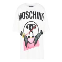 Moschino Handbag Print Short Sleeves T-Shirt White image 1