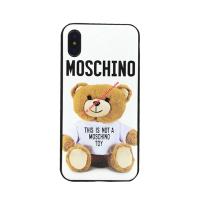 Moschino Fur Bear iPhone Case White image 1