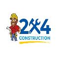 2x4 Construction logo