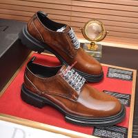 Dior Homme Calfskin Derby Shoes Brown image 1