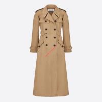 Dior Cotton Trench Coat Apricot image 1
