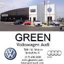 Green Volkswagen logo