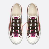 Walk'N'Dior Embroidered Canvas Low Top Sneaker image 1