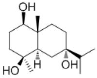 1,4,7-Eudesmanetriol image 1