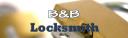 B&B Locksmith logo