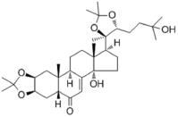 Ecdysterone 2,3:20,22-diacetonide image 1