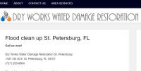 Dry Works Water Damage Restoration St. Petersburg image 1