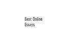 Best Online Essays Company logo