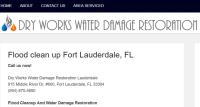 Dry Works Water Damage Restoration Lauderdale image 1