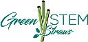 Natural Wheat Drinking Straws | Green Stem straws logo