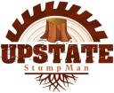 Upstate Stump Man logo