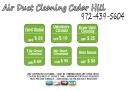 Air Duct Cleaning Cedar Hill TX logo