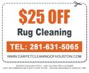 rug cleaning houston TX logo