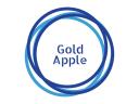 Gold Apple logo