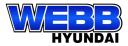 Webb Hyundai logo