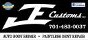 JE Customs & Auto Body Repair logo