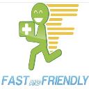 FAST AND FRIENDLY DELIVERY logo