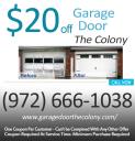 Garage Door The Colony logo