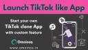 Readymade app like tiktok-Omninos Solutions logo