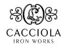 Cacciola Iron Works. logo