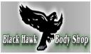 Black Hawk Body Shop logo