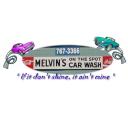 Melvin's On the Spot Car Wash logo
