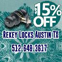 Rekey Locks Austin TX  logo
