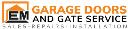 EM Garage Doors and Gate Service INC logo