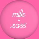 MILK + SASS logo
