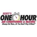 Scott's One Hour Air Conditioning & Heating logo