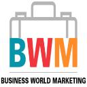 Business world marketing logo