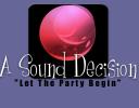A Sound Decision DJ Service logo