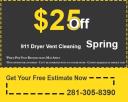 911 Dryer Vent Cleaning Spring TX logo