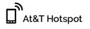 What is AT&T Hotspot logo