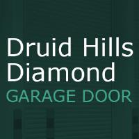 Druid Hills Diamond Garage Door  image 1