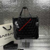 Issey Miyake Solid Crystal Shoulder Bag Black image 1