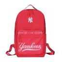 MLB NY Team Logo Backpack New York Yankees Red logo