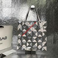 Issey Miyake Lucent Bi-color Tote Grey image 1