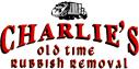 Charlie's Old Time Rubbish Removal logo