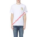MLB NY Gold Embroidery Logo T-shirt NY Yankees logo