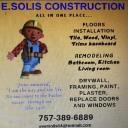 E Solis Construction logo