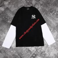 MLB NY Popcorn Logo Long Sleeve T-shirt Yankees image 1
