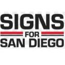 Signs for San Diego logo