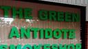 The Green Antidote Smoke Shop logo