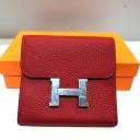 Hermes Constance Compact Wallet Togo Hardware logo