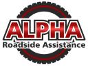 ALPHA ROADSIDE AZ mobile tire shop logo