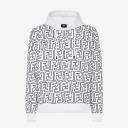 Fendi FF Contrasting Jersey Sweatshirt In Cotton logo