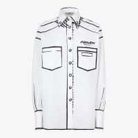 Fendi Roma Joshua Vides Shirt In Cotton White image 1